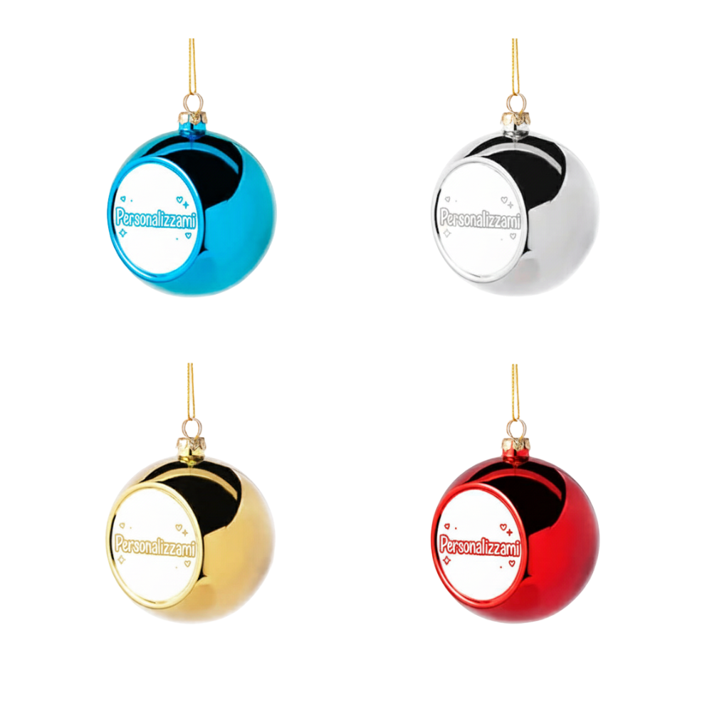 PALLINA NATALE PERSONALIZZATA